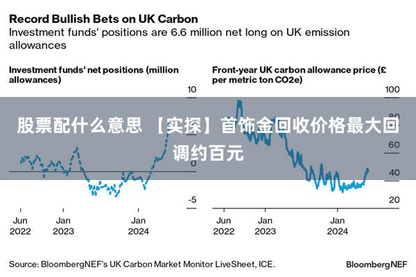 股票配什么意思 【实探】首饰金回收价格最大回调约百元